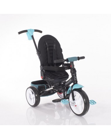 Triciclo evolutivo JAGUAR con capota , asiento giratorio 360º