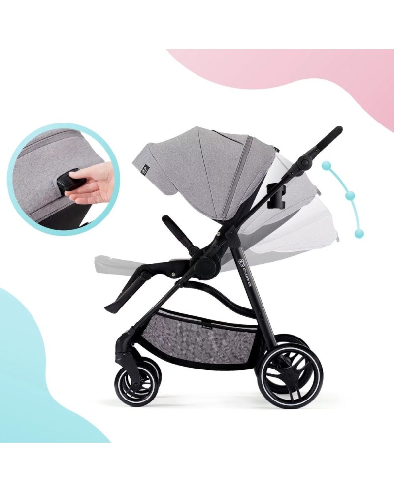 Silla de paseo Kinderkraft VESTO rosa