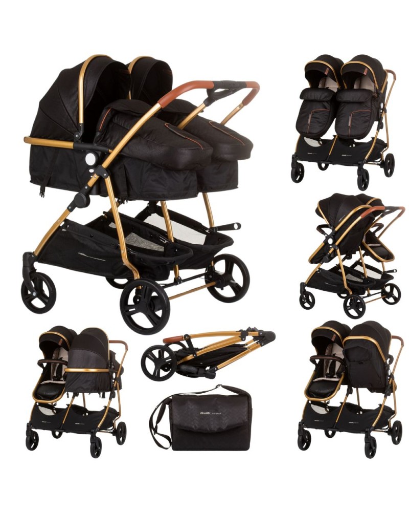 Poussette double Duo SMART de Chipolino